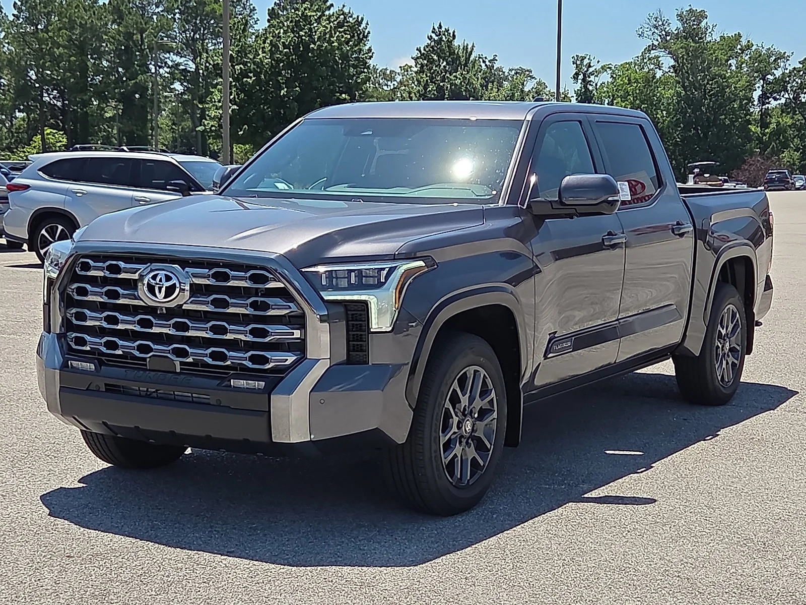 New 2026 Magnetic Gray Metallic Toyota Platinum image 2
