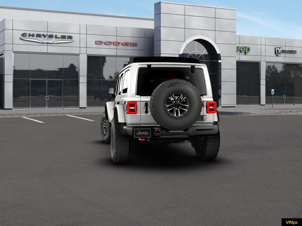 New 2026 Bright White Clear-Coat Exterior Paint Jeep Rubicon X image 12