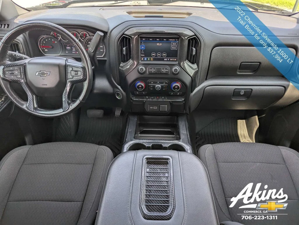 Used 2022 Black Chevrolet LT Trail Boss image 14
