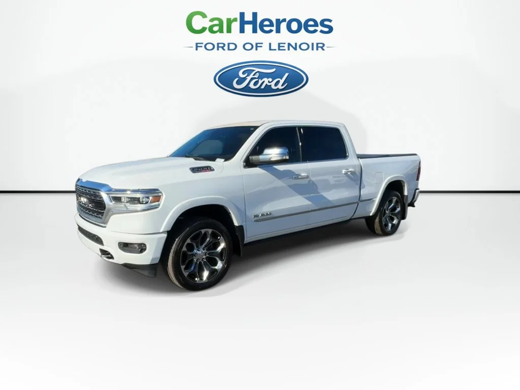 Used 2020 Bright White Clearcoat Ram Limited image 4