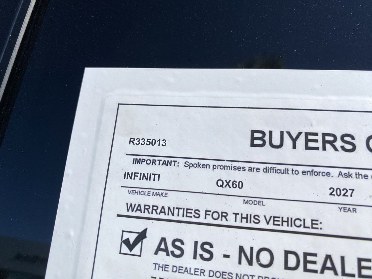 Certified Used 2027 Harbor Gray INFINITI LUXE image 37