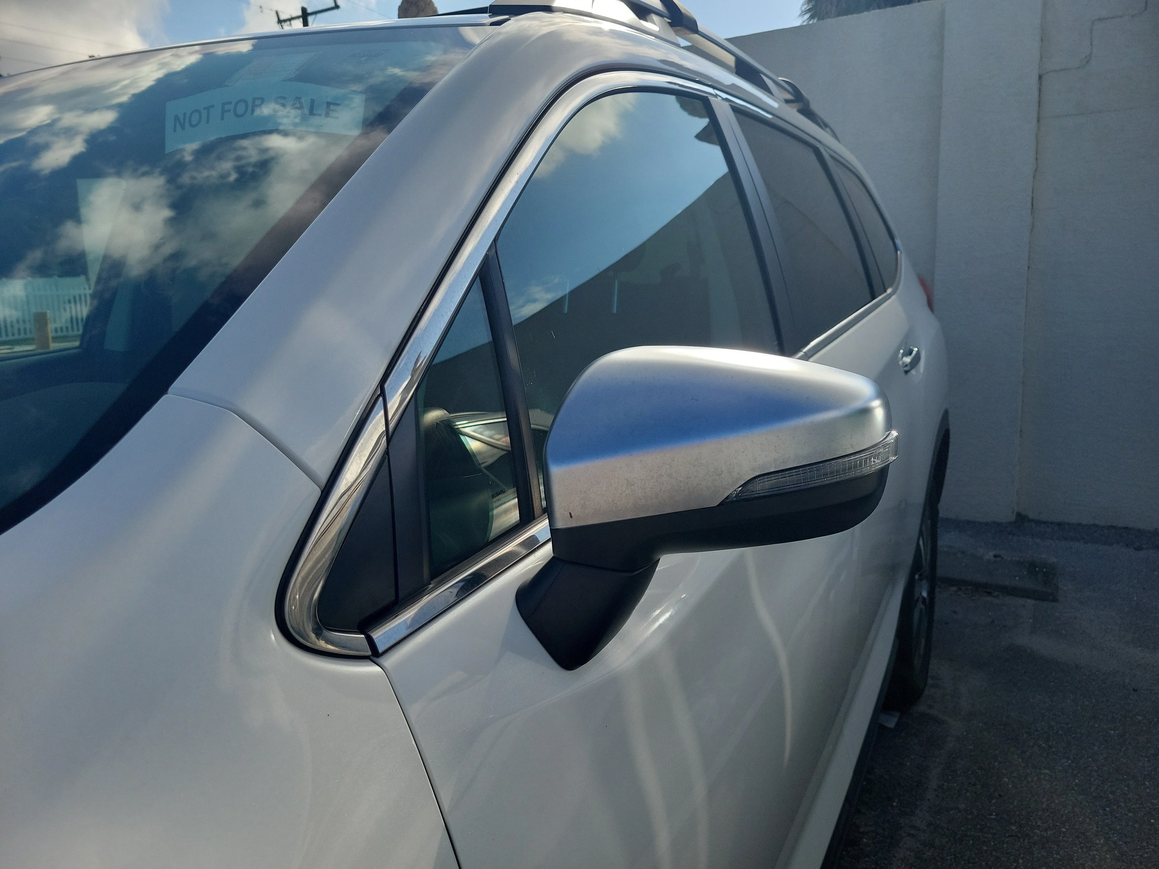 Used 2020 Crystal White Pearl Subaru Touring image 6