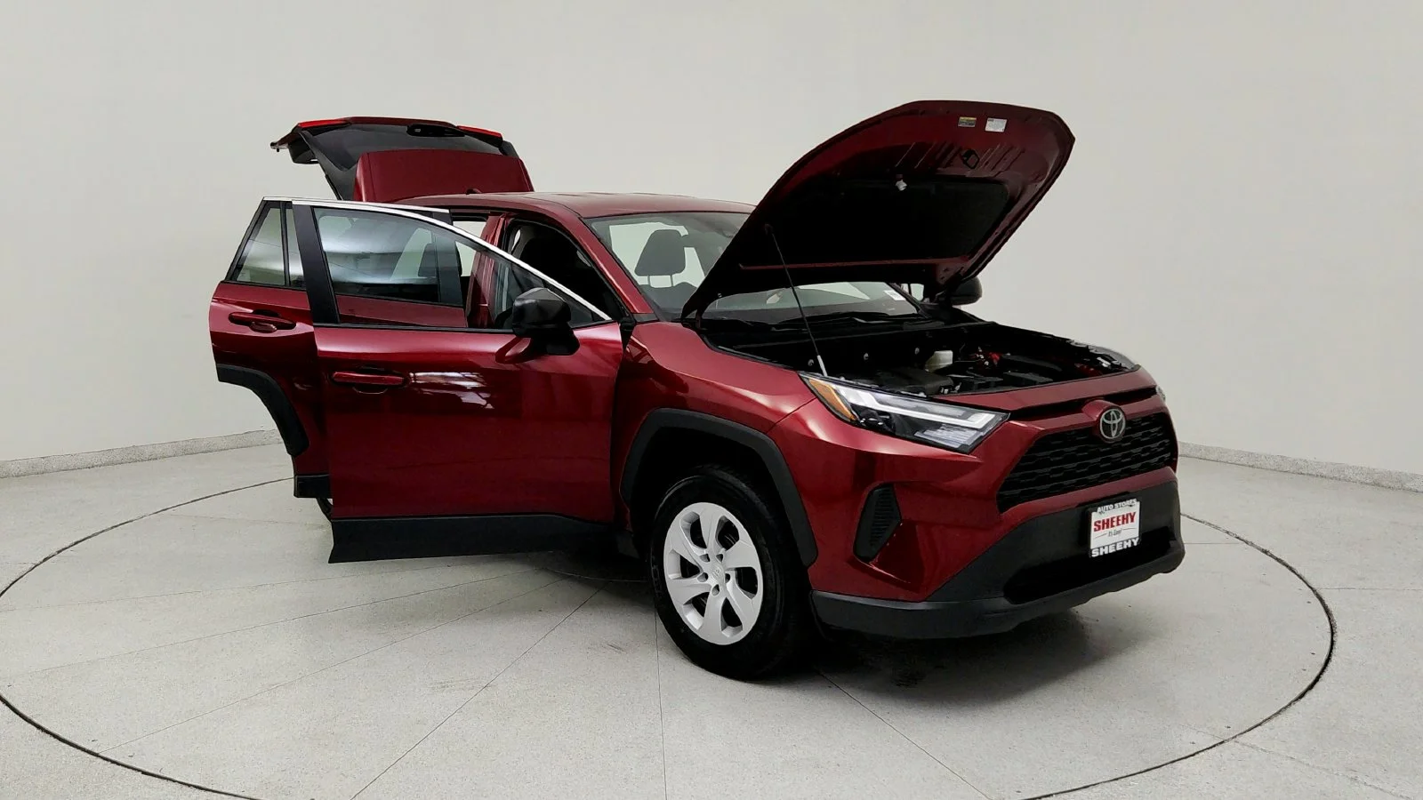 Used 2025 Red Toyota LE image 11