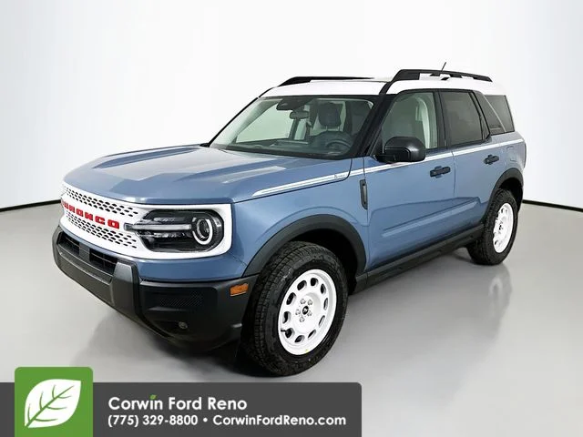 New 2025 Azure Gray Metallic Tri-Coat Ford Heritage image 3