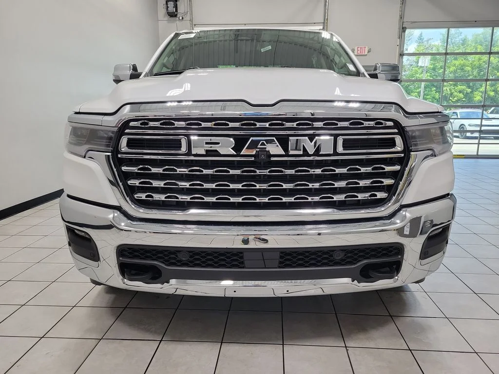 New 2026 Ivory White Tri-Coat Pearlcoat RAM Limited image 2