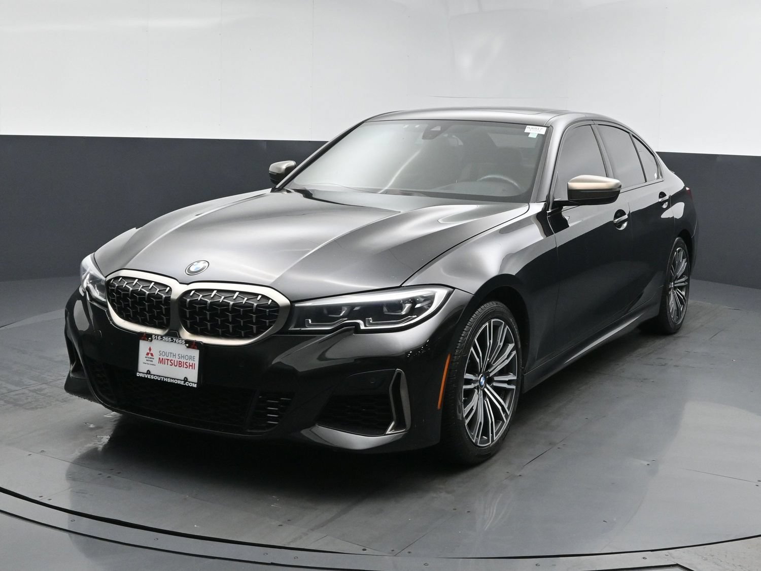 Used 2020 Black Sapphire Metallic BMW M340i xDrive image 1