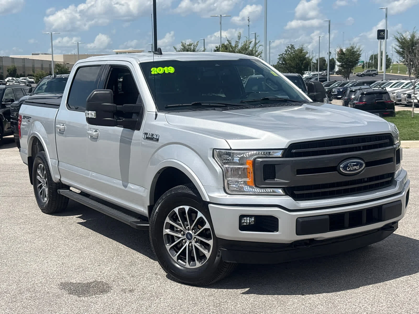 Used 2019 Ingot Silver Metallic Ford XLT image 2