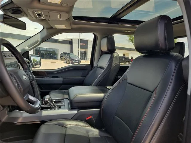 Used 2023 Agate Black Metallic Ford Lariat 4x4 SuperCrew Cab 6.5 ft. box 157 in. WB image 13