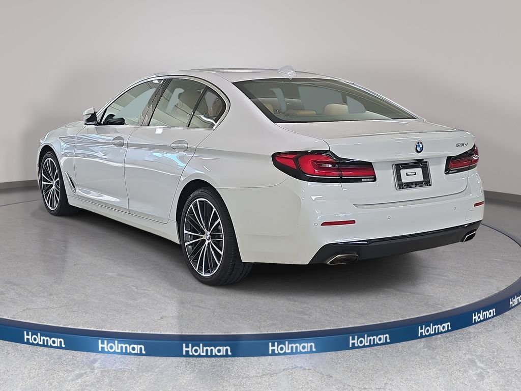 Certified Used 2023 Mineral White Metallic BMW 530i image 9
