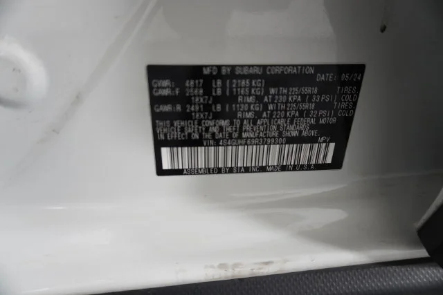 Certified Used 2024 Crystal White Pearl Subaru Sport image 22