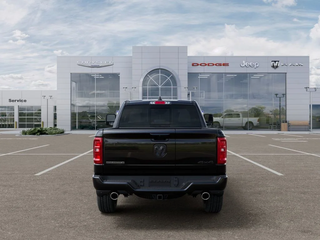 New 2026 Diamond Black Crystal Pearl-Coat Exterior Paint RAM Big Horn/Lone Star image 7