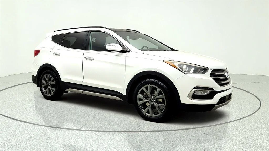 Used 2017 Frost White Pearl Hyundai 2.0T Ultimate Automatic AWD w/ Tech Pkg image 3