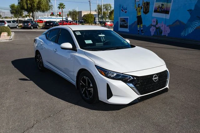 New 2025 White Nissan SV image 8