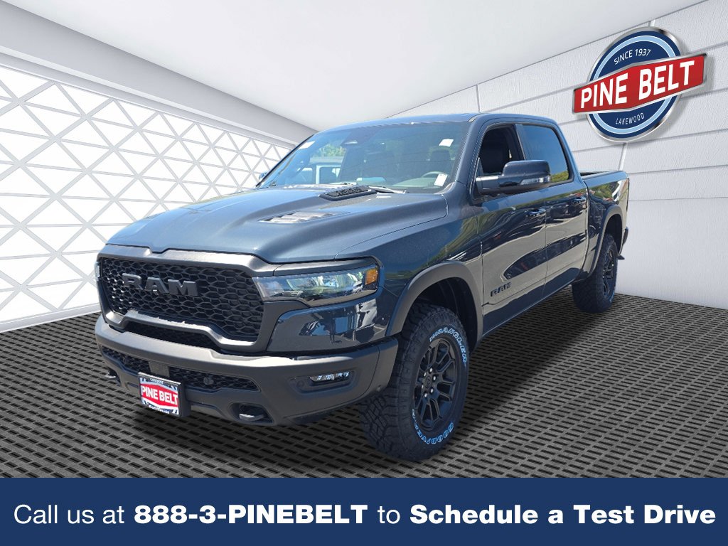 New 2026 Forged Blue Metallic Exterior Paint RAM Rebel image 1