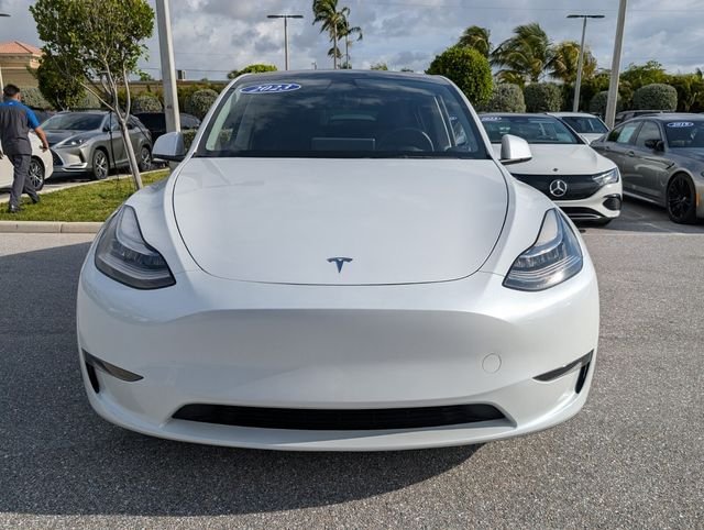 Used 2023 Tesla Model Y Long Range with VIN 7SAYGAEE9PF588908 for sale in Fort Lauderdale, FL