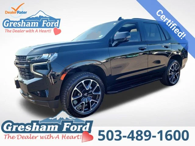Certified Used 2023 Black Chevrolet RST image 1