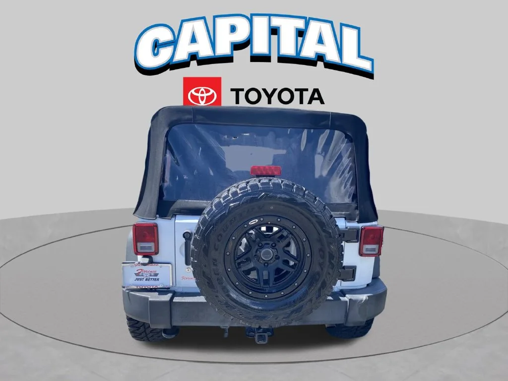 Used 2017 White Jeep Unlimited Sport image 11