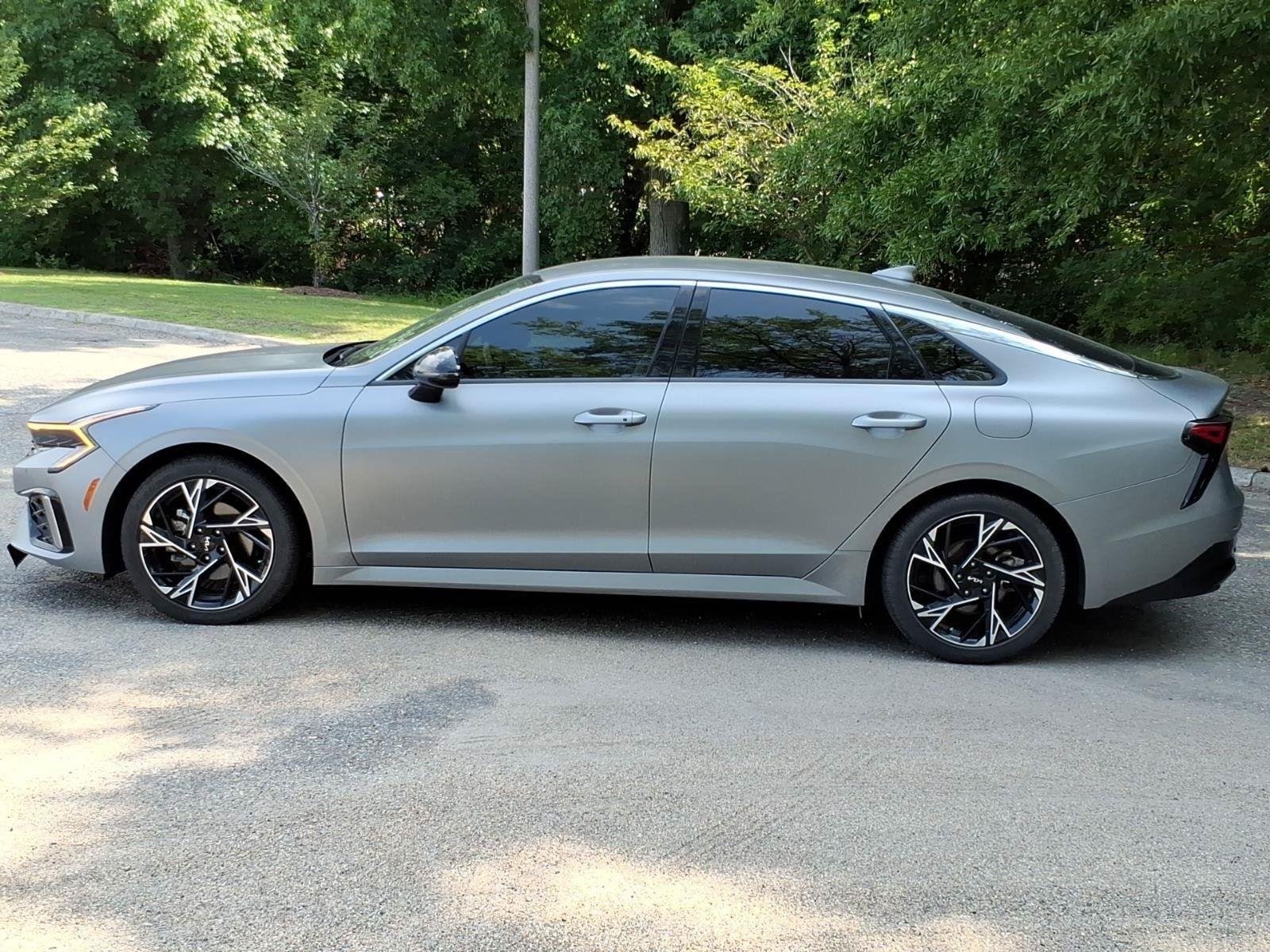 Used 2025 Steel Matte Gray Kia GT-Line image 3