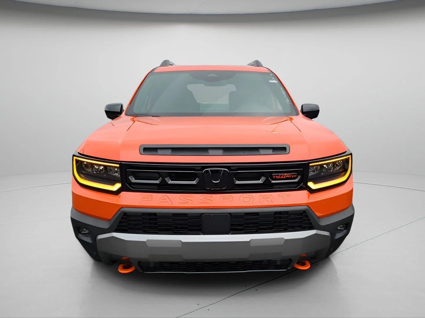 New 2026 Sunset Orange Honda TrailSport Elite Blackout image 2
