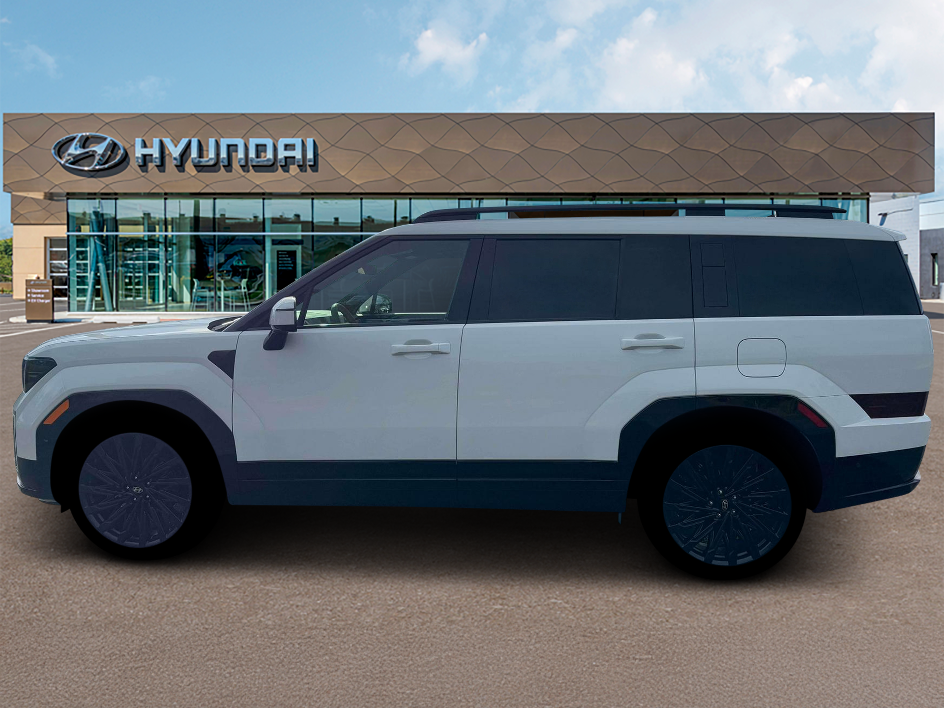 New 2026 Serenity White Hyundai Calligraphy FWD image 3