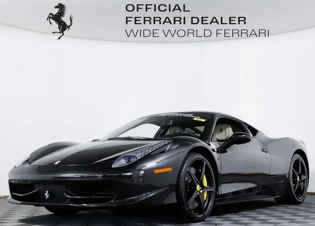 Pre-Owned 2012 Ferrari 458 Italia Base RWD 2D Coupe