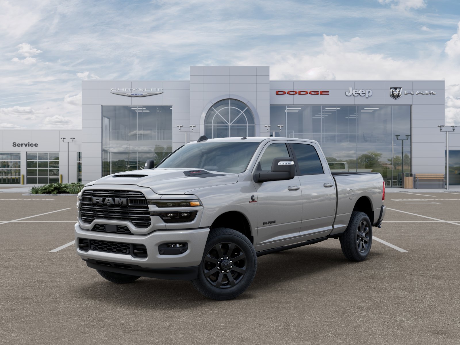 New 2026 Silver-Zynith Exterior Paint RAM Laramie image 27