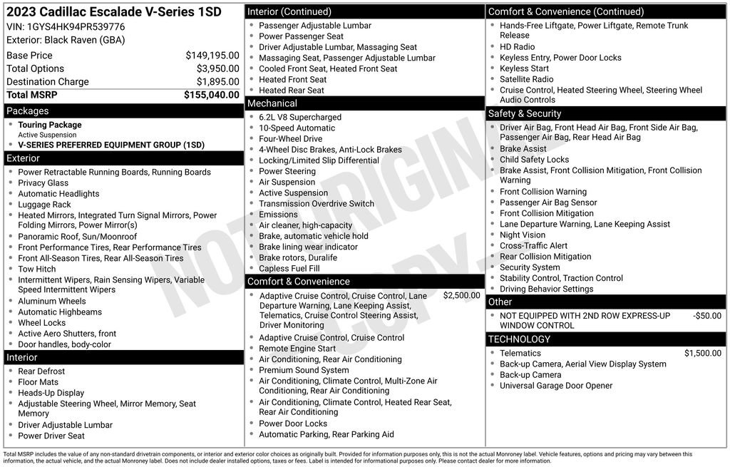 Used 2023 Black Cadillac V-Series image 26