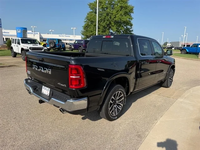 New 2026 Diamond Black Crystal Pearlcoat RAM Limited Longhorn image 4