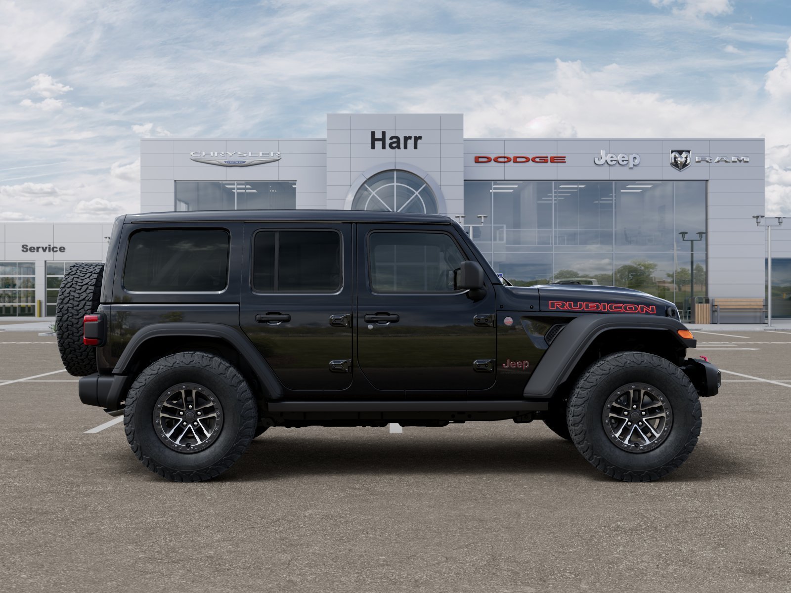 New 2026 Black Clear-Coat Exterior Paint Jeep Rubicon image 56