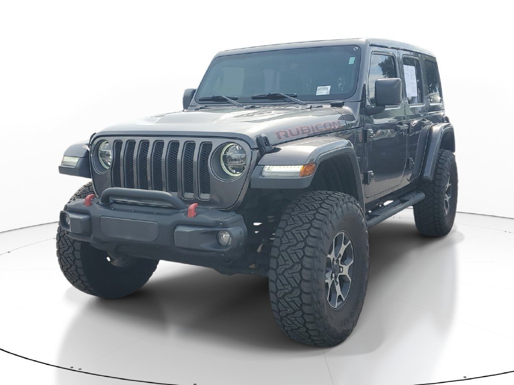 Used 2018 Gray Jeep Unlimited Rubicon image 2