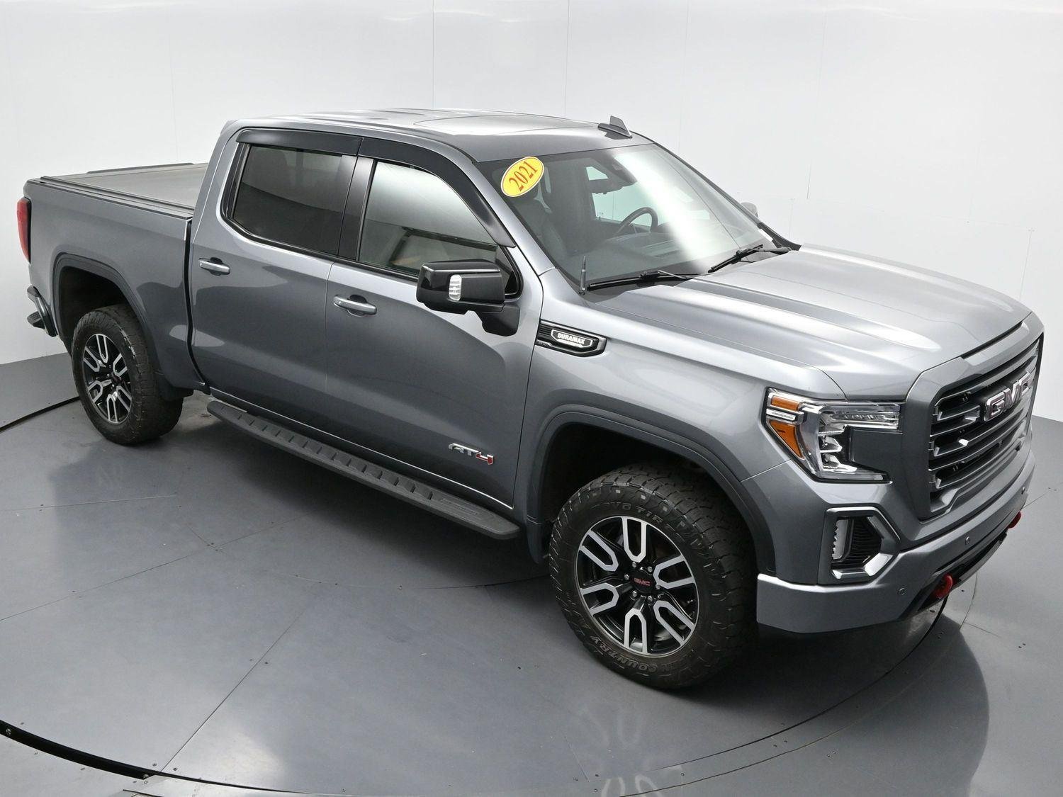 Used 2021 Satin Steel Metallic GMC AT4 image 42