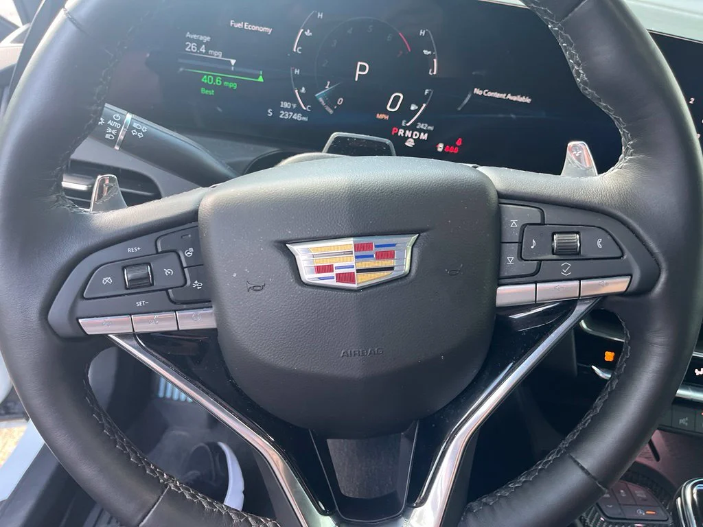 Used 2025 White Cadillac Sport image 11