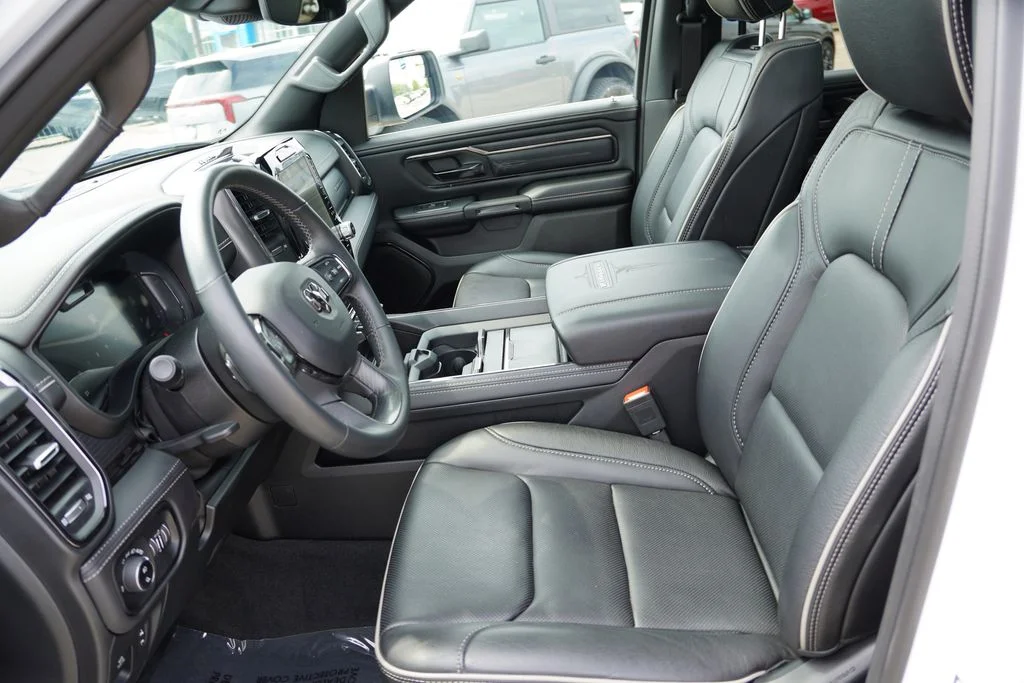 Used 2024 Bright White Clearcoat Ram Limited image 16