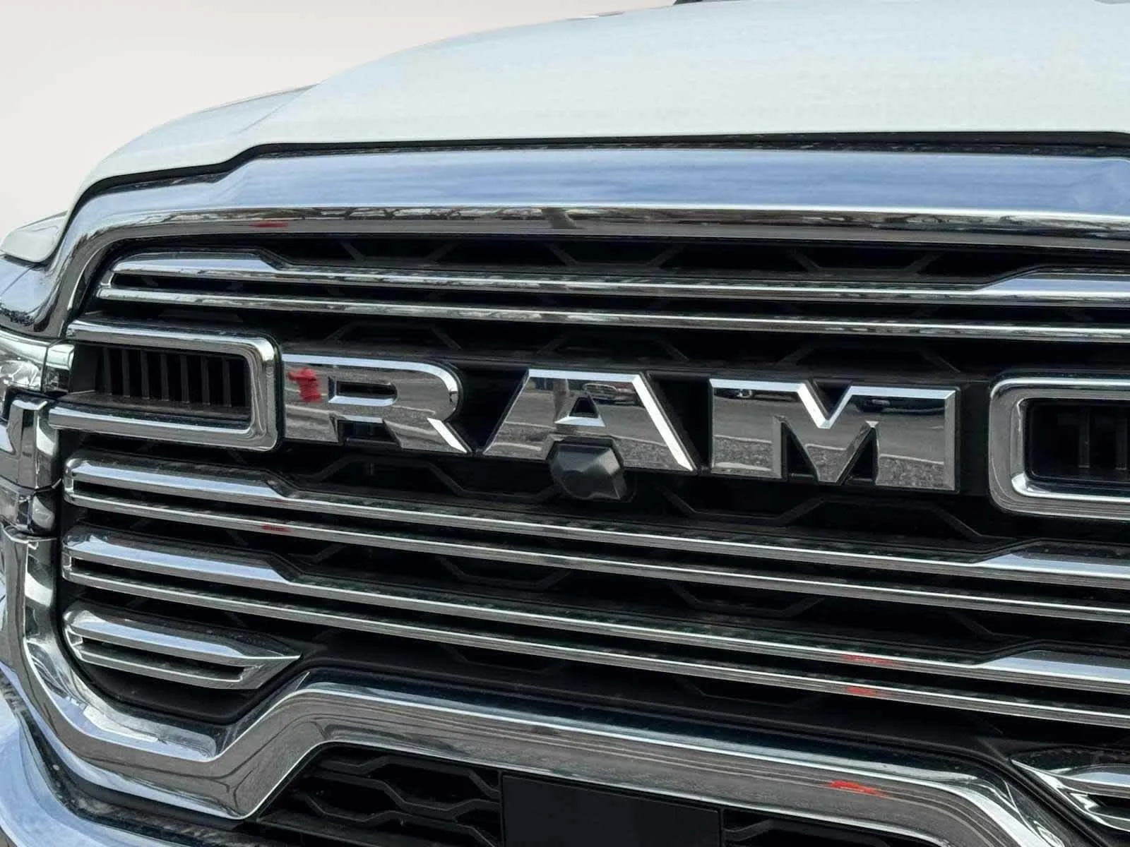 New 2026 Bright White Clear-Coat Exterior Paint RAM Laramie image 9