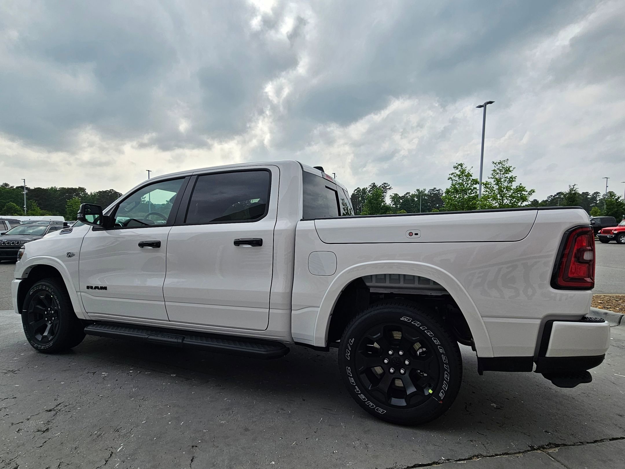 New 2026 Bright White Clear-Coat Exterior Paint RAM Big Horn image 5