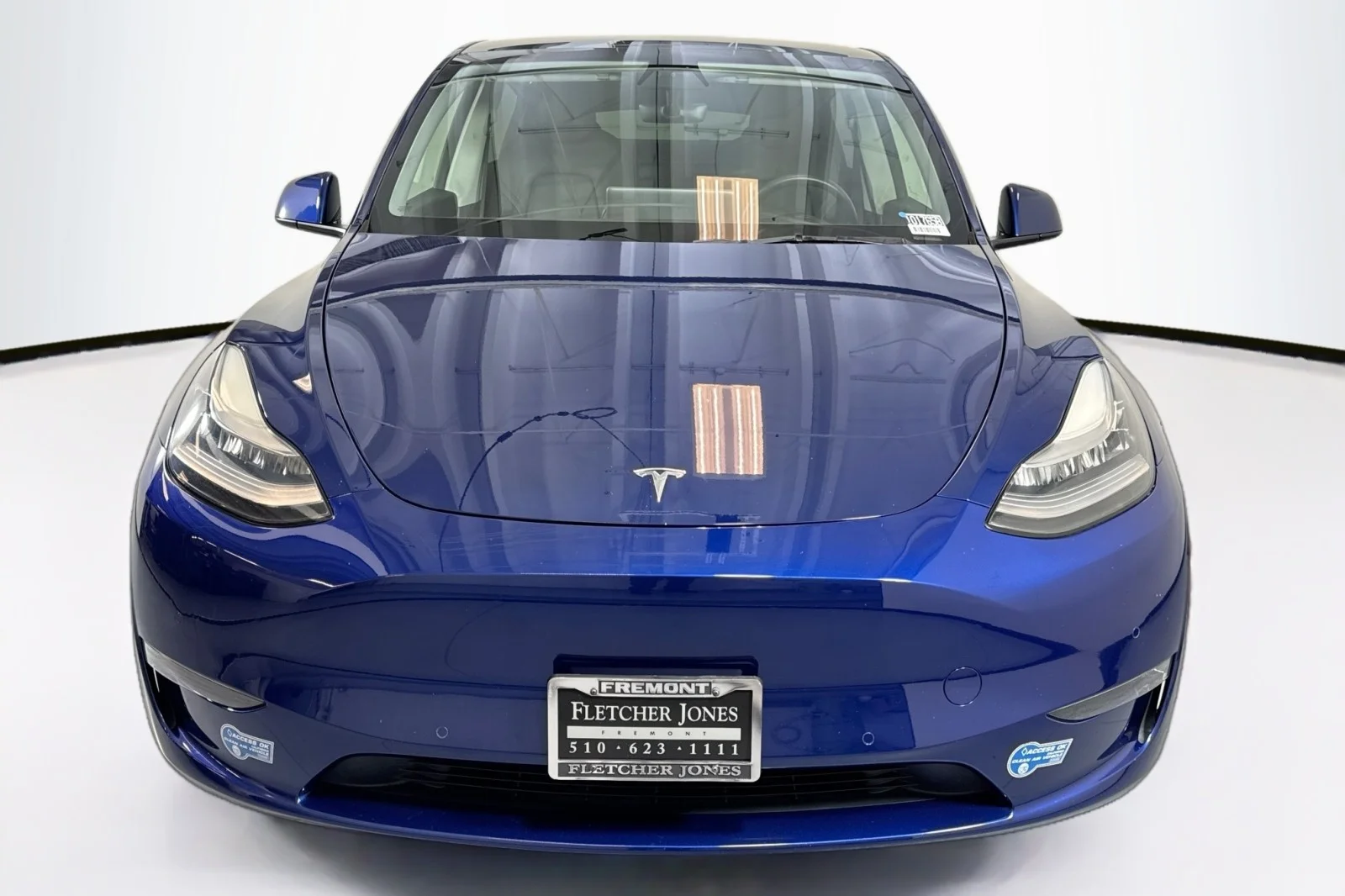 Used 2021 Tesla Model Y Long Range with VIN 5YJYGDEE8MF158801 for sale in Fremont, CA