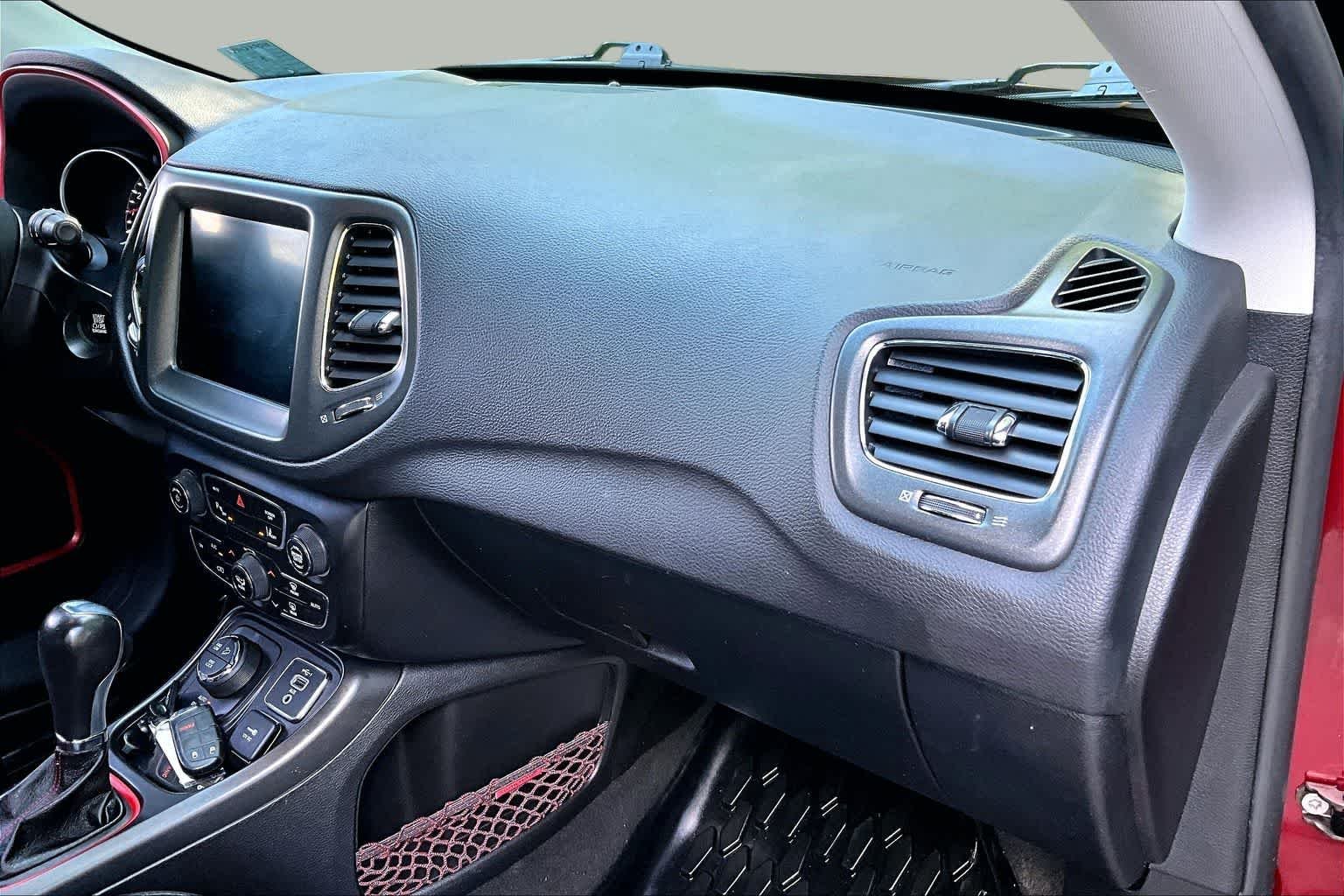 Used 2021 Velvet Red Pearlcoat Jeep Trailhawk image 17