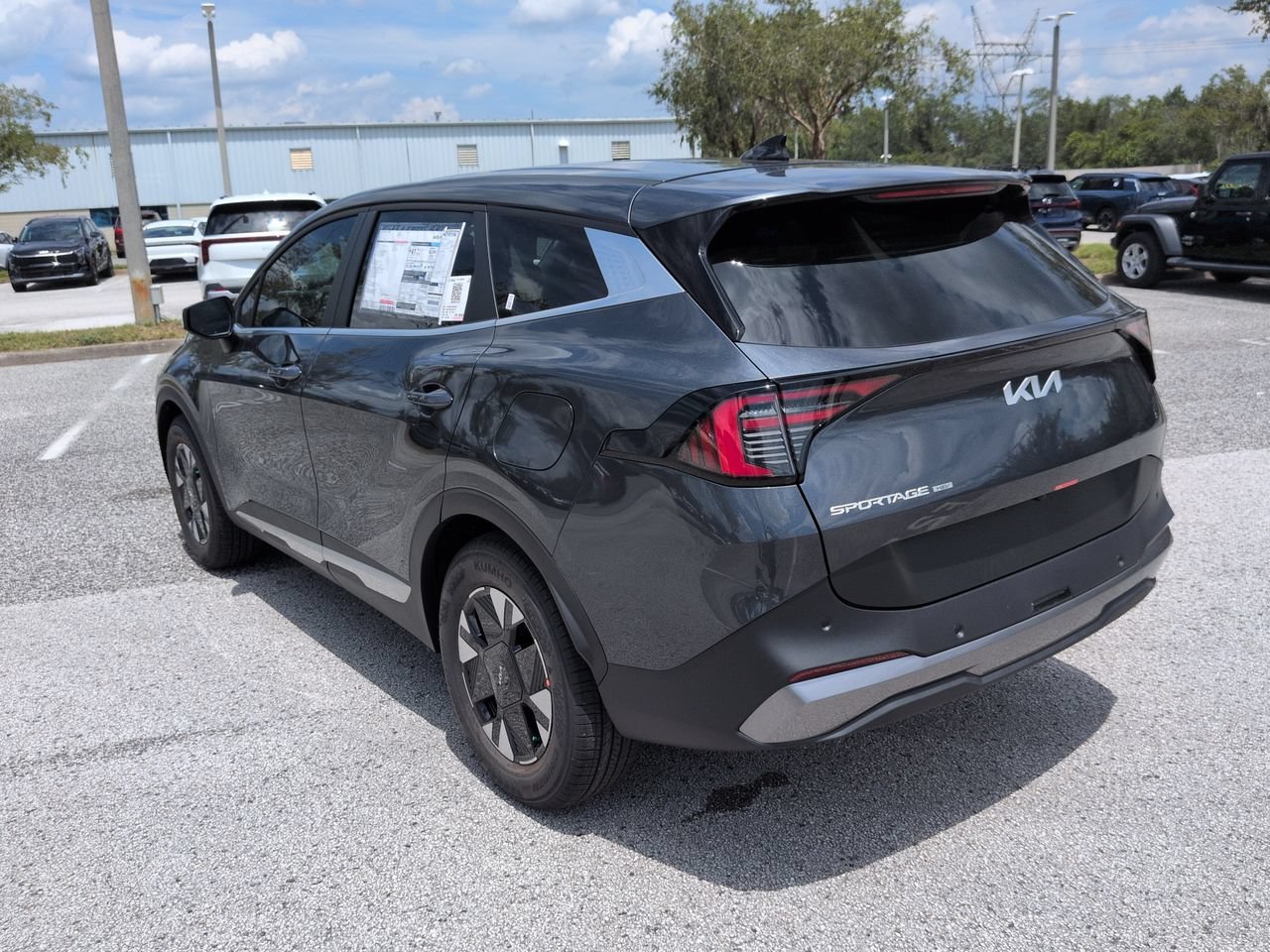 New 2027 Gravity Gray Kia LX image 7