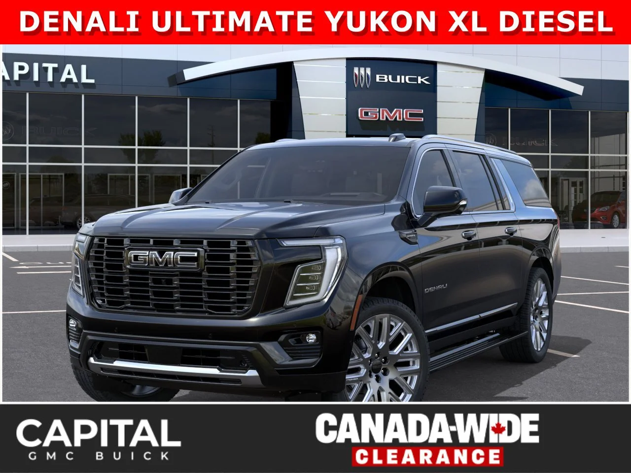 New 2026 ONYX BLACK GMC Denali Ultimate image 1