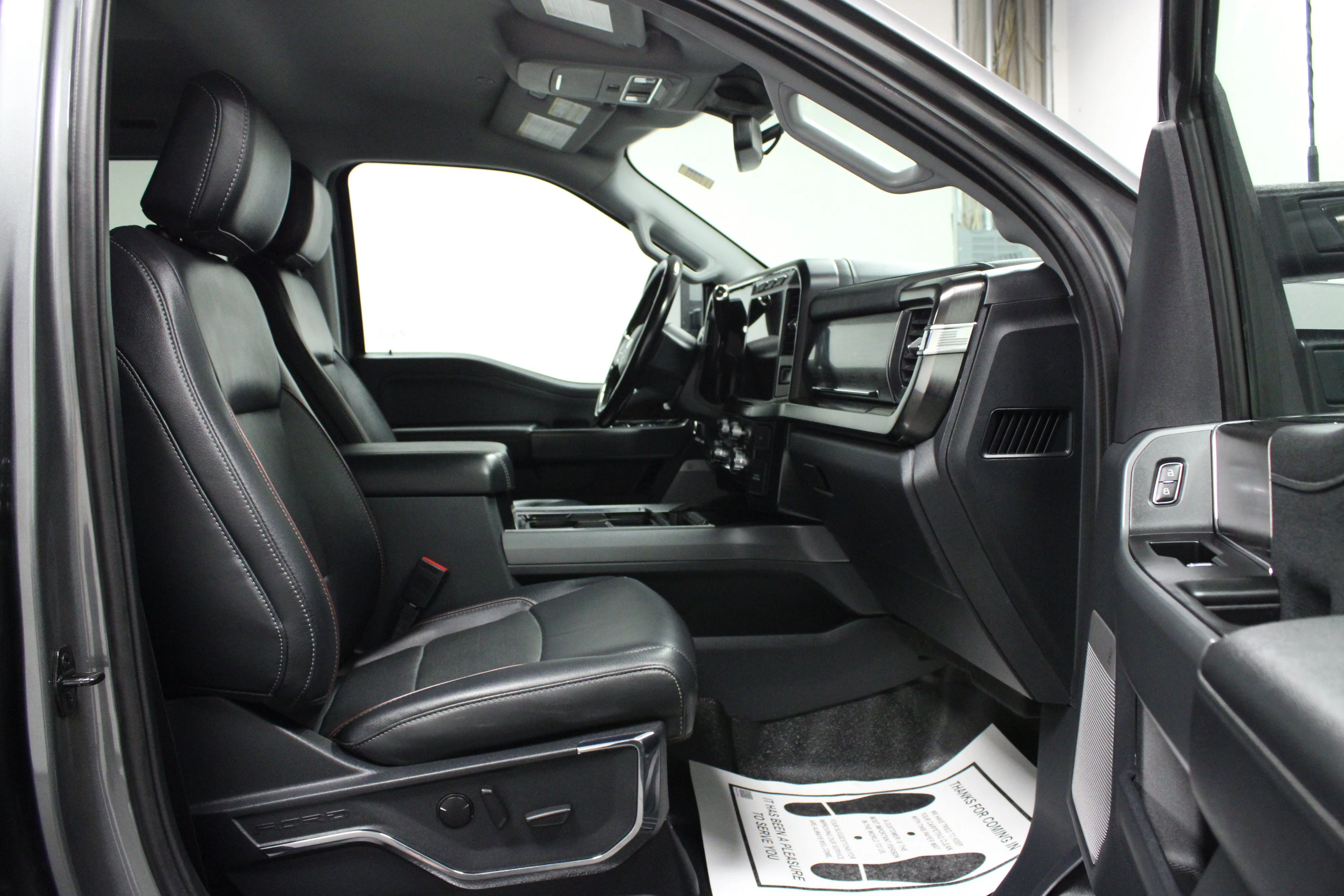 Used 2023 Carbonized Gray Metallic Ford LARIAT image 15