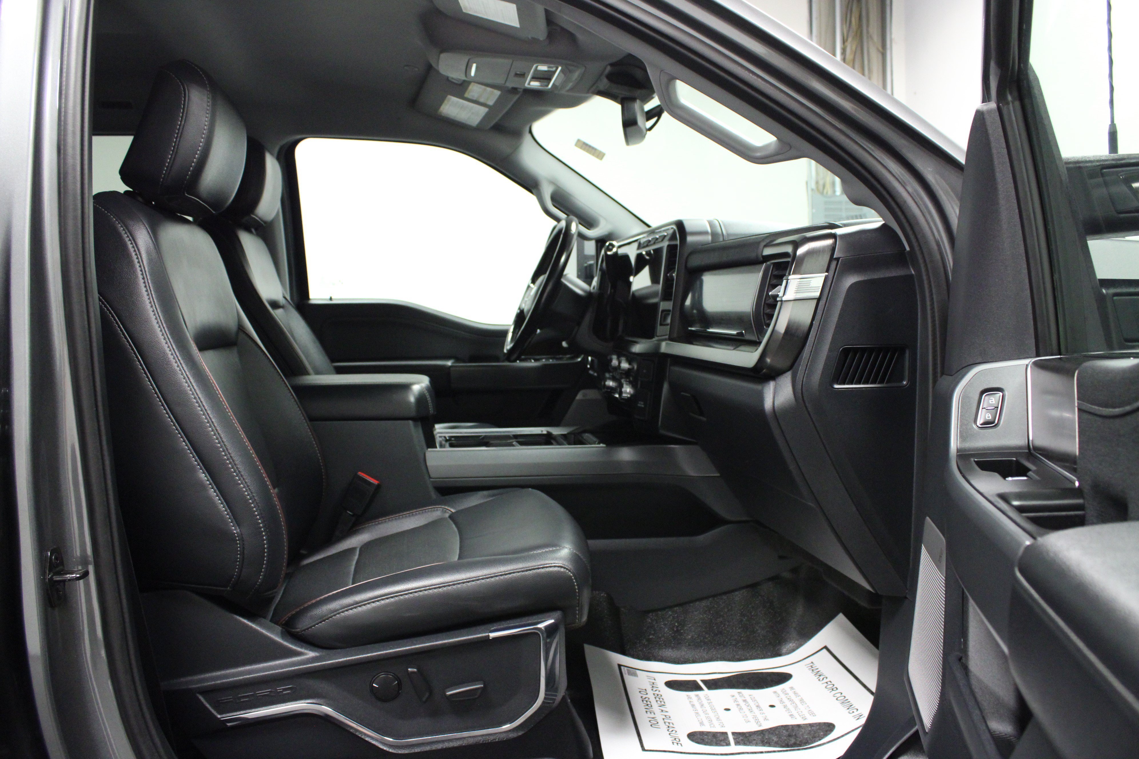 Used 2023 Carbonized Gray Metallic Ford LARIAT image 15