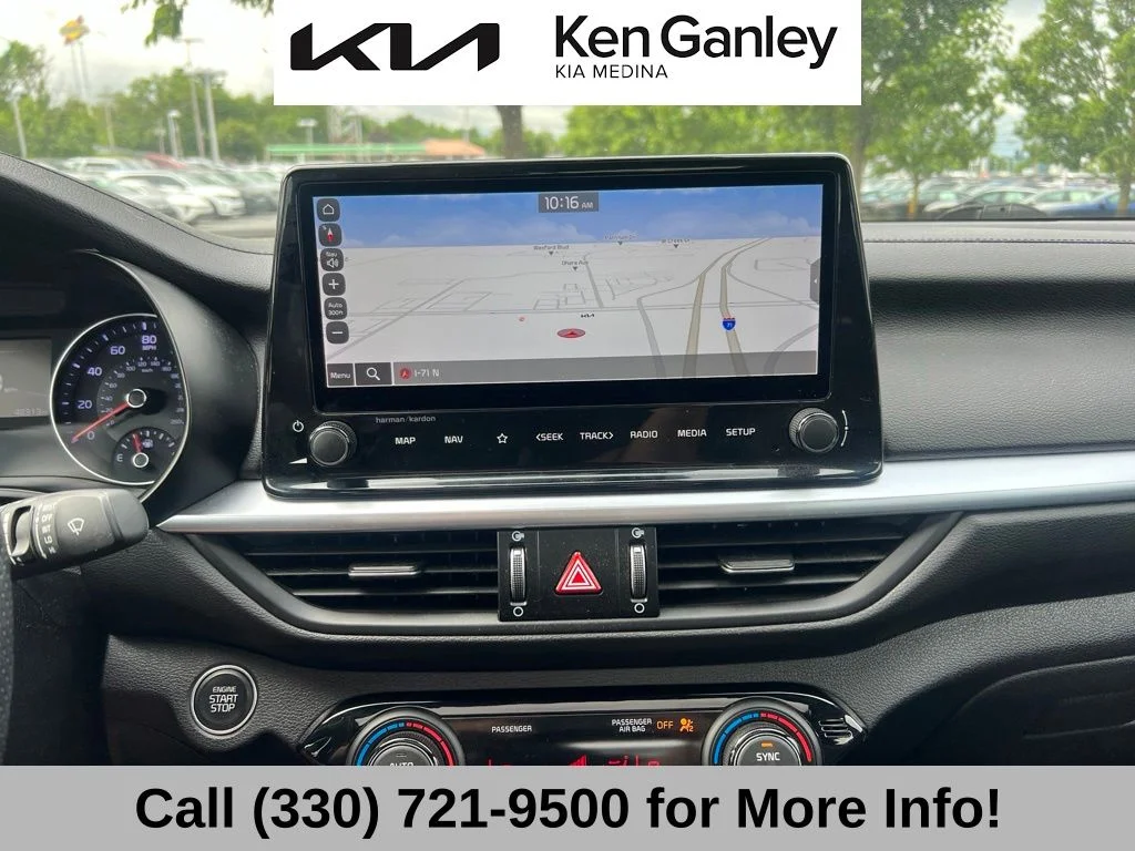 Certified Used 2022 Blue Kia GT-Line image 13