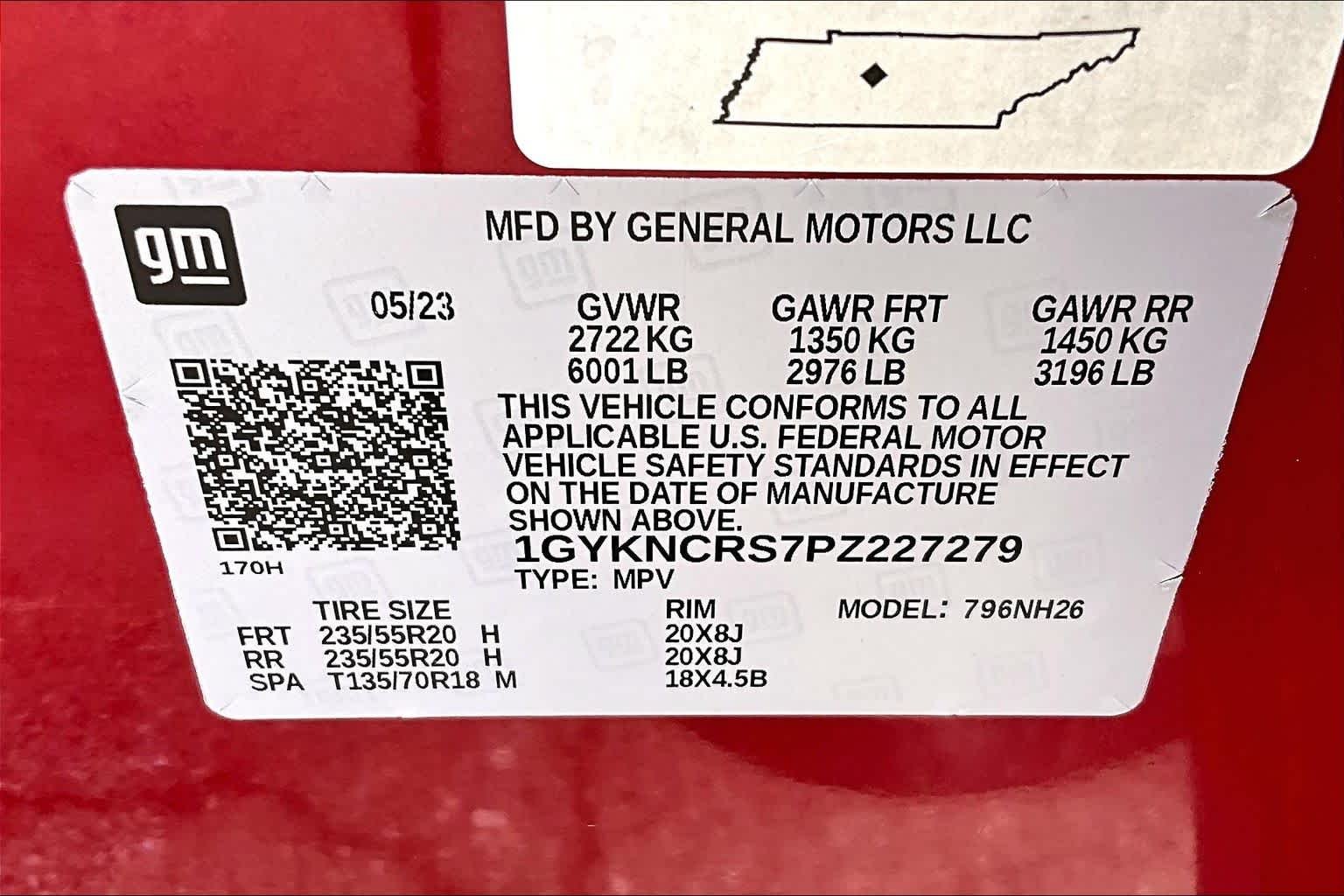 Used 2023 Radiant Red Tintcoat Cadillac FWD Premium Luxury image 35