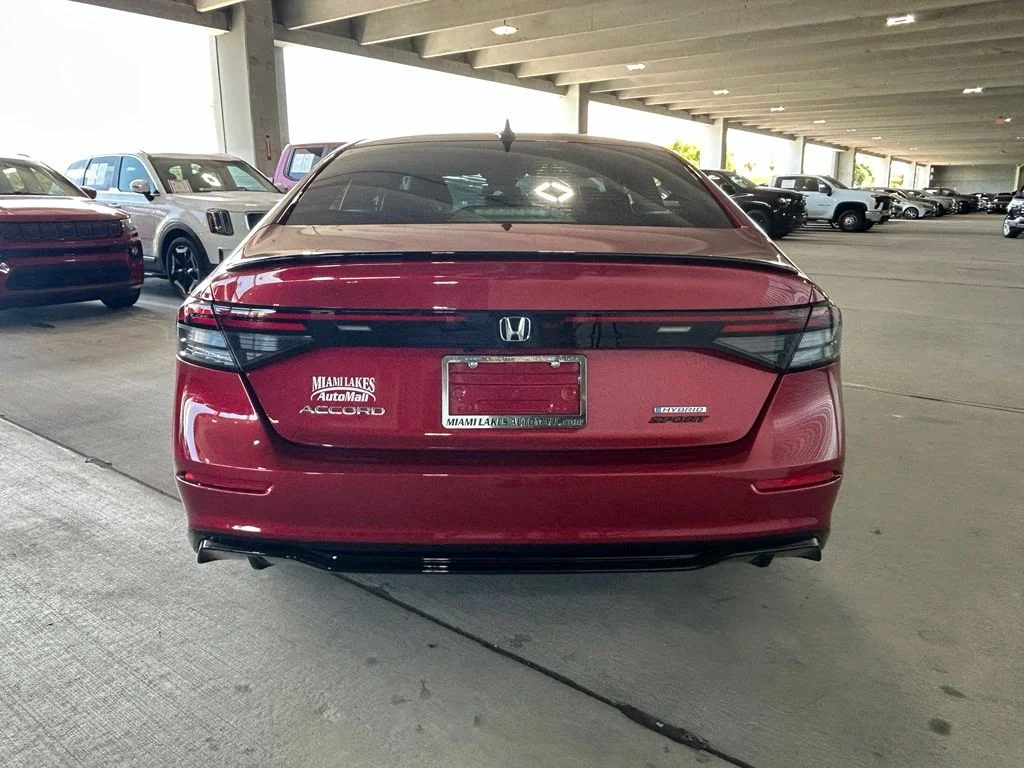 Used 2024 Radiant Red Metallic Honda Sport-L image 4