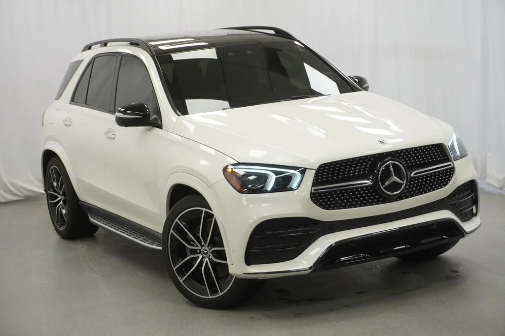 Used 2022 White Mercedes-Benz GLE 450 4MATIC® image 8