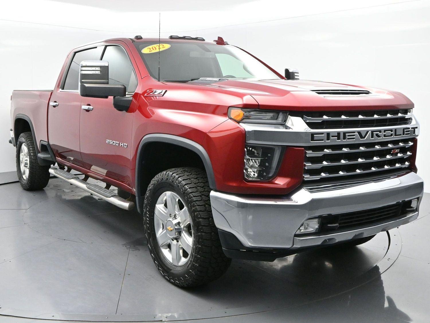 Used 2022 Cherry Red Tintcoat Chevrolet LTZ image 2