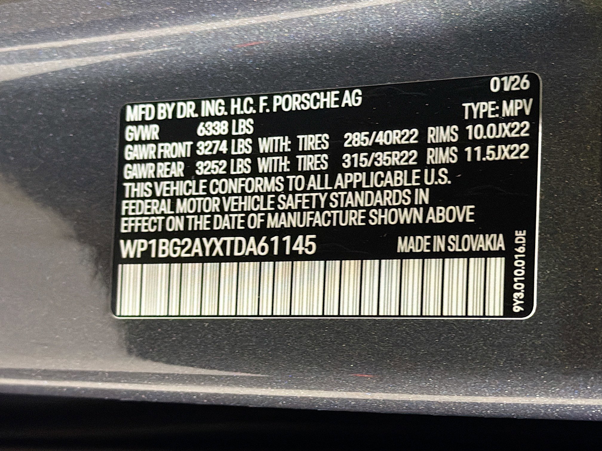 New 2026 Vanadium Grey Metallic Porsche GTS image 42