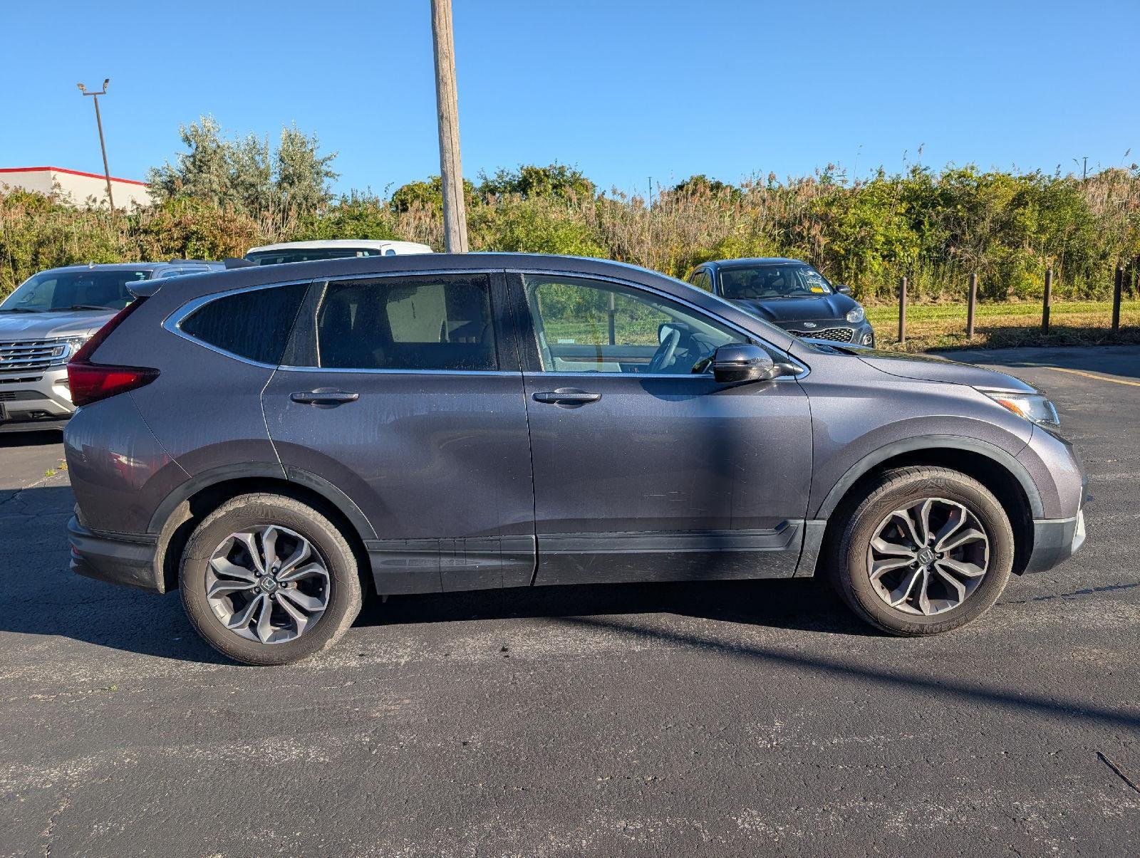 Used 2021 Modern Steel Metallic Honda EX image 9