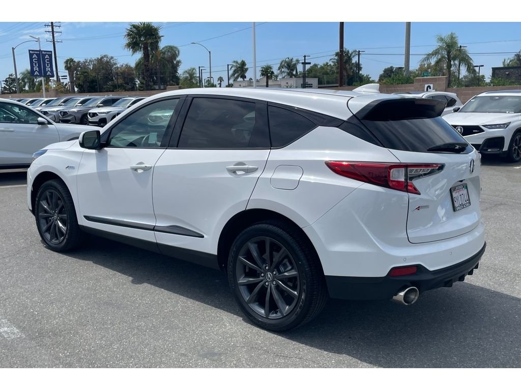Used 2025 PLATINUM WHITE Acura w/A-Spec Package image 3