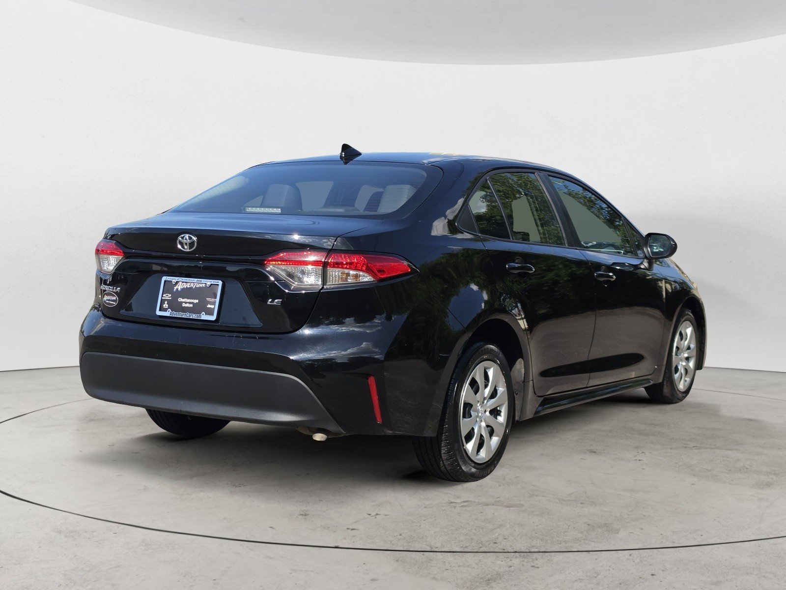 Used 2024 Midnight Black Metallic Toyota LE image 3